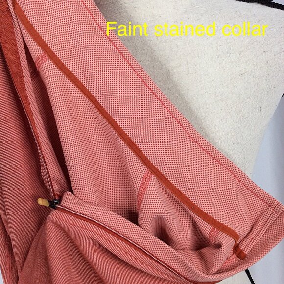 Patagonia Capilene 1/4 Zip Pullover Women Size Small Orange Midweight Base Layer - Picture 9 of 10